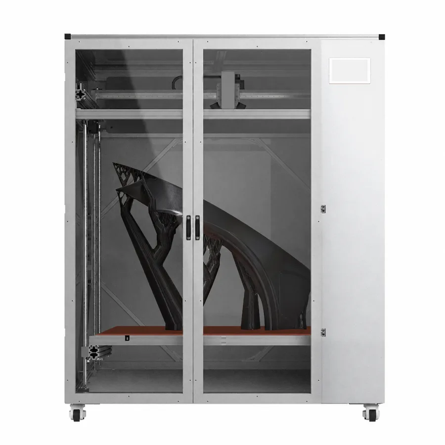 Large-Format Industrial FDM 3D Printer, 1600 × 2400 × 1200 mm